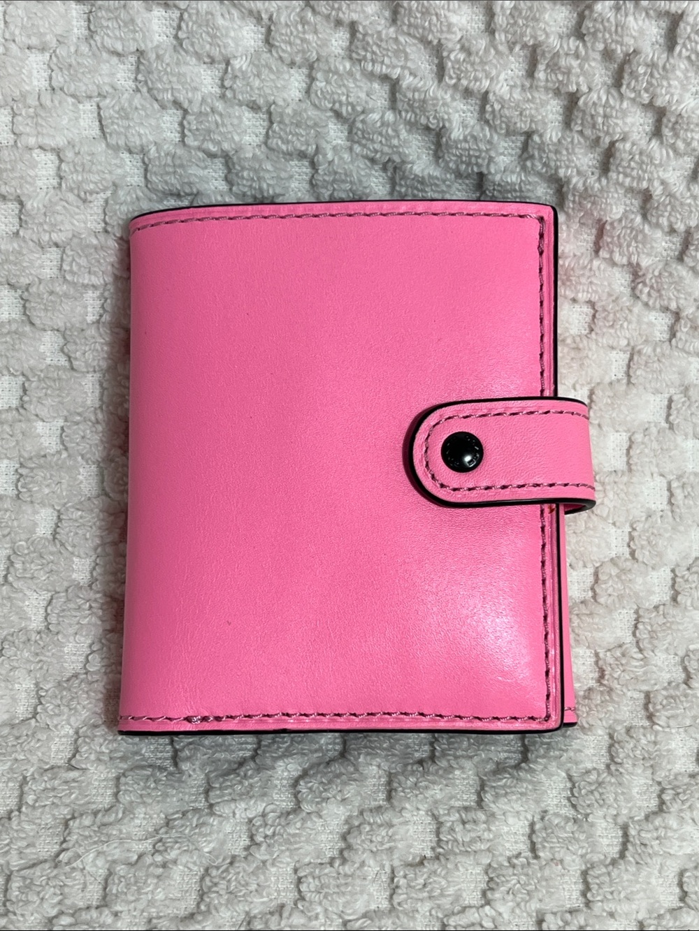 Coach Pink Tri Fold Wallet